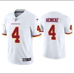 Washington Taylor Heinicke Jersey - White - Large